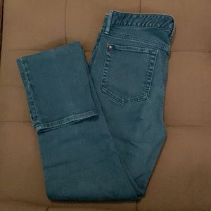 Eddie Bauer Teal colored jeans Slightly Curvy Fit | Size 6